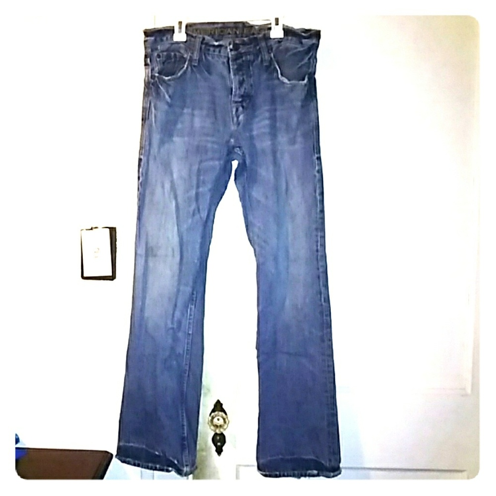 American Eagle low-rise slim boot jeans